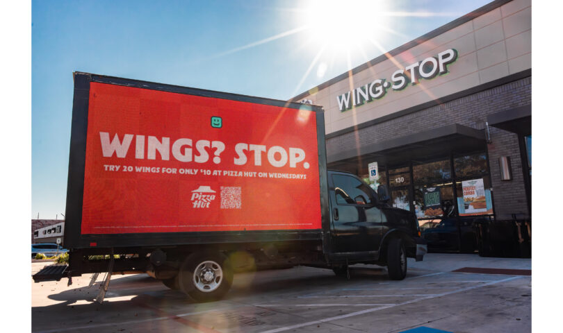 PIZZA HUT CELEBRATES “HALLO-WINGS” BY SCARING THE COMPETITION