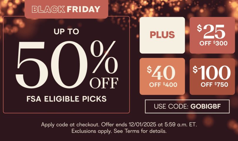 FSA Store® Announces Black Friday Deals to Help Consumers Maximize Flexible Spending Account (FSA) Funds Before the December 31 Use-it-or-lose-it Deadline