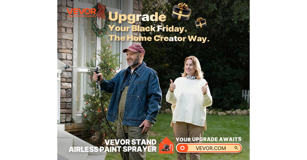 VEVOR Launches Black Friday Campaign Focused on Empowering Home Creators