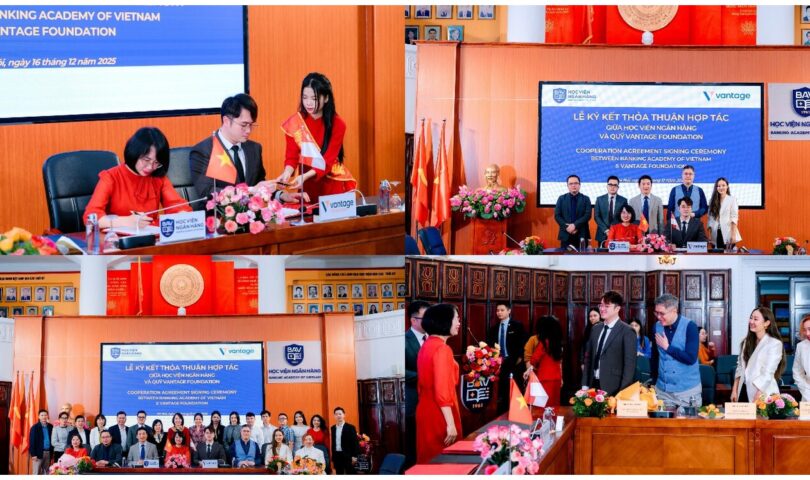 Banking Academy of Vietnam and Vantage Foundation Formalised Strategic Partnership to Advance Financial Education