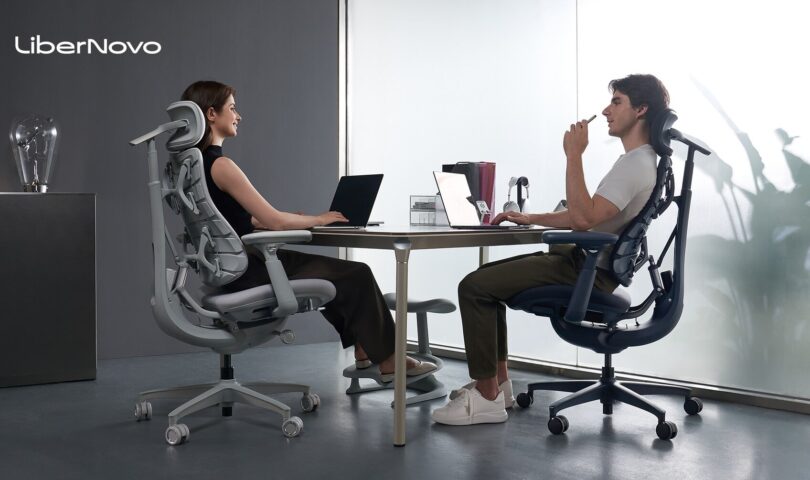 LiberNovo llega a Europa con Omni, la silla ergonómica de nueva generación que puedes pedir ahora