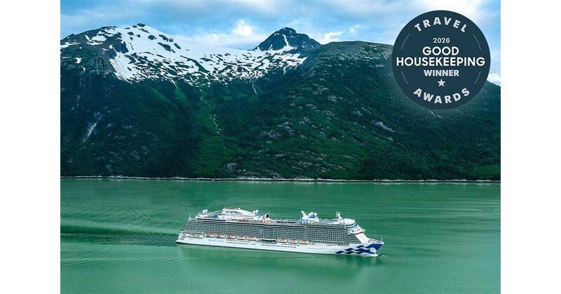 Princess Cruises’ Discovery Princess Named “Coolest Way To See Alaska” in the Good Housekeeping 2026 Travel Awards