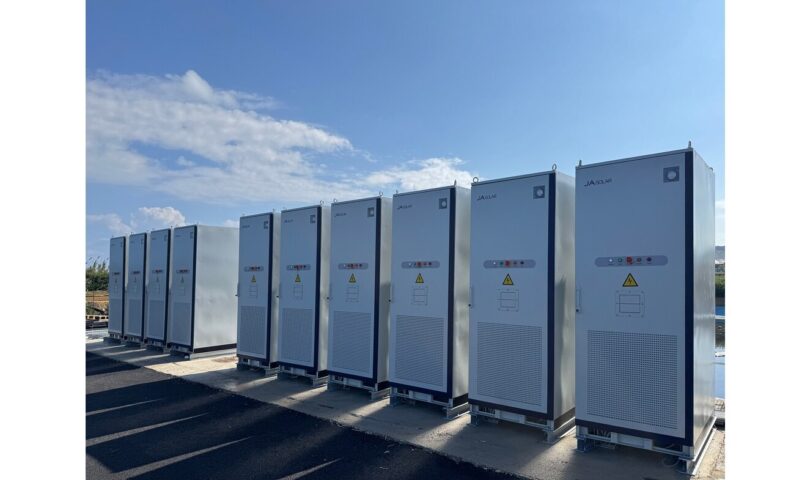 JA Solar’s first BESS for C&I in Sicily, Italy