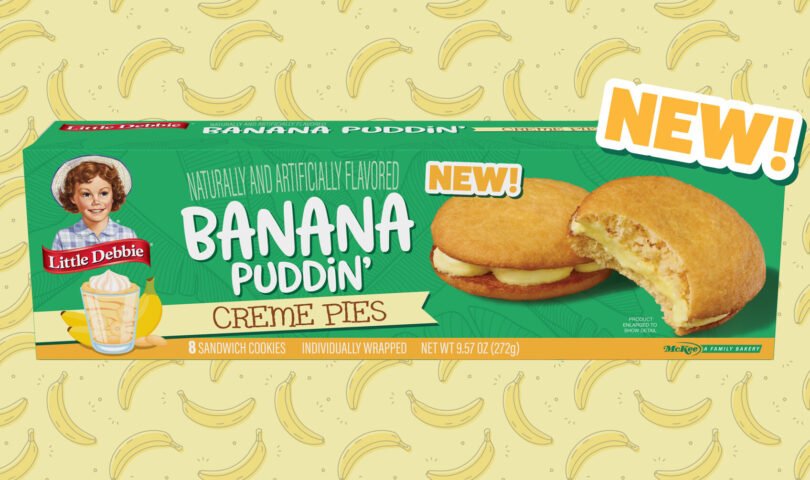 Little Debbie® Unveils Exciting New Flavor: Banana Puddin’ Creme Pie