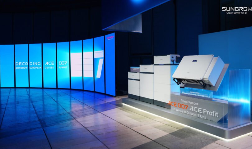 La nouvelle solution ESS pour le secteur C&I, la série PowerKeeper, est présentée au sommet Sungrow