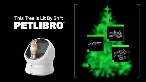 Petlibro Unveils the First Christmas Tree That’s ‘Lit By Sh*t’