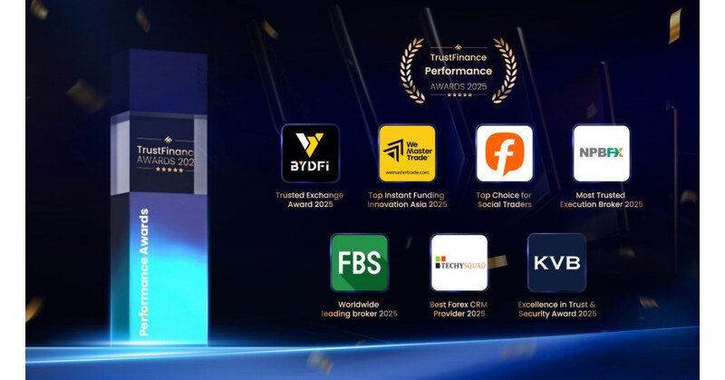 TrustFinance Announces Winners of the Performance Awards 2025, Recognizing Global Leaders in Finance