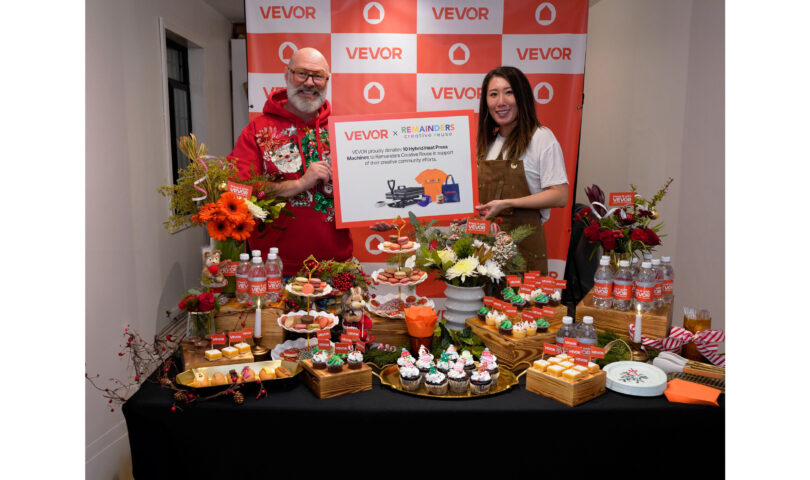 VEVOR Sparks Holiday Creativity, Donating Pro-Grade Gear to Empower Pasadena Maker Community