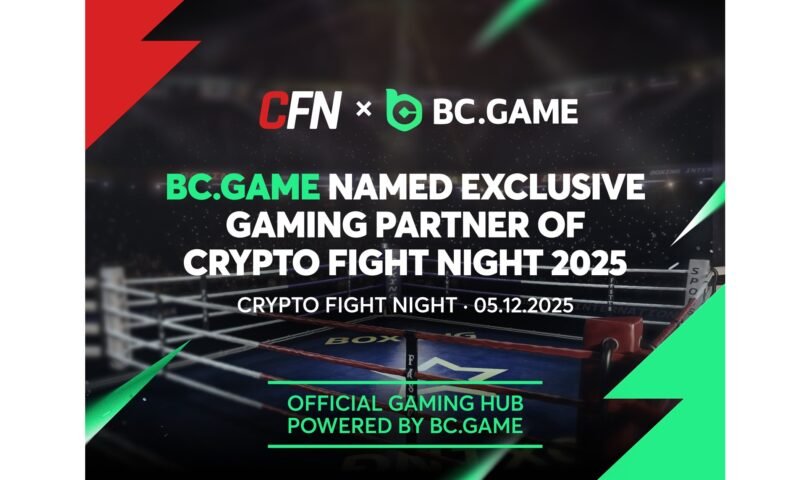BC.GAME Named Exclusive Gaming Partner of Crypto Fight Night 2025 in Dubai During the UAE’s Web3 Conference Season